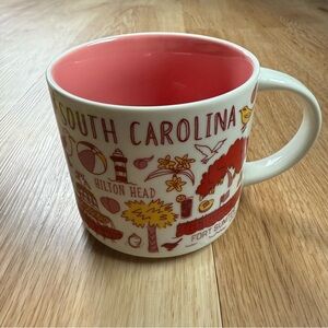 Starbucks Mug South Carolina Been There Series Across the Globe Collection 14 Oz